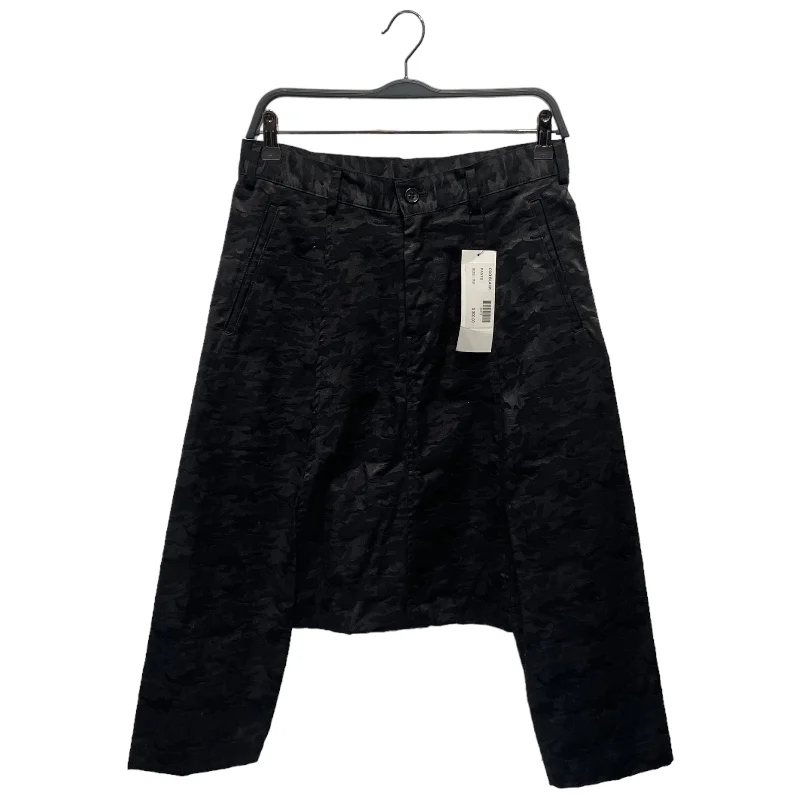 Bell - Bottom Style Women's Denim Pants with Embroidered DetailsBLACK COMME des GARCONS/Bottoms/XS/Camouflage/Cotton/BLK/