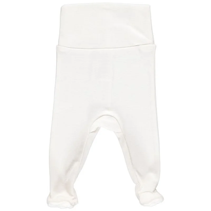 Straight - Leg Women's Vegan Leather Pants for a Chic LookMarMar New Born Gentle White Pixa Pants