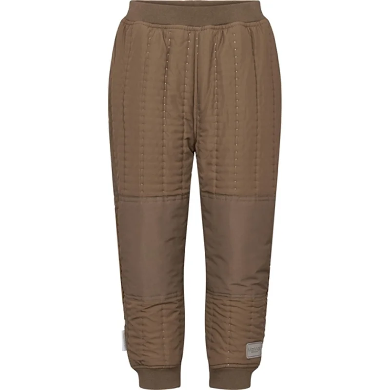 Cropped Women's Corduroy Pants in Autumn ColorsMarMar Wood Odin Thermo Pants