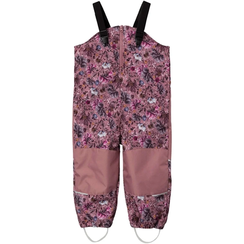 Plus Size Women's High - Waisted Bootcut Jeans in Distressed StyleName it Wistful Mauve Alfa Softshell Bib Pamts Wallpaper