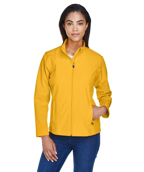 TT80W - Team 365 Ladies Leader Soft Shell Jacket | Sport Athletic Gold