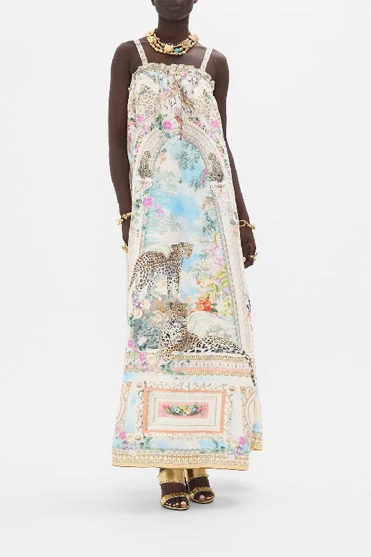 Maxi dresses with cold - shoulder cutouts for a trendy lookWIDE STRAP SUNDRESS WE ALWAYS HAVE ALEXANDRIA