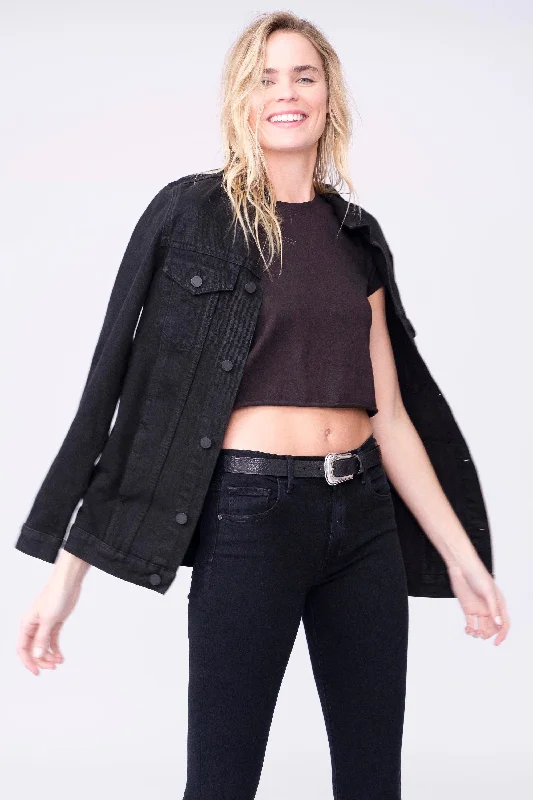 Acid - wash women jeans with a retro finishThe Phoenix Black