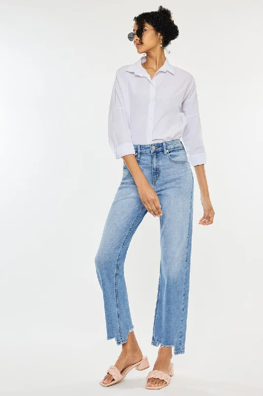 Women's polka - dot dressy pants Distressed women jeans for a trendy and edgy look The Erin Jeans