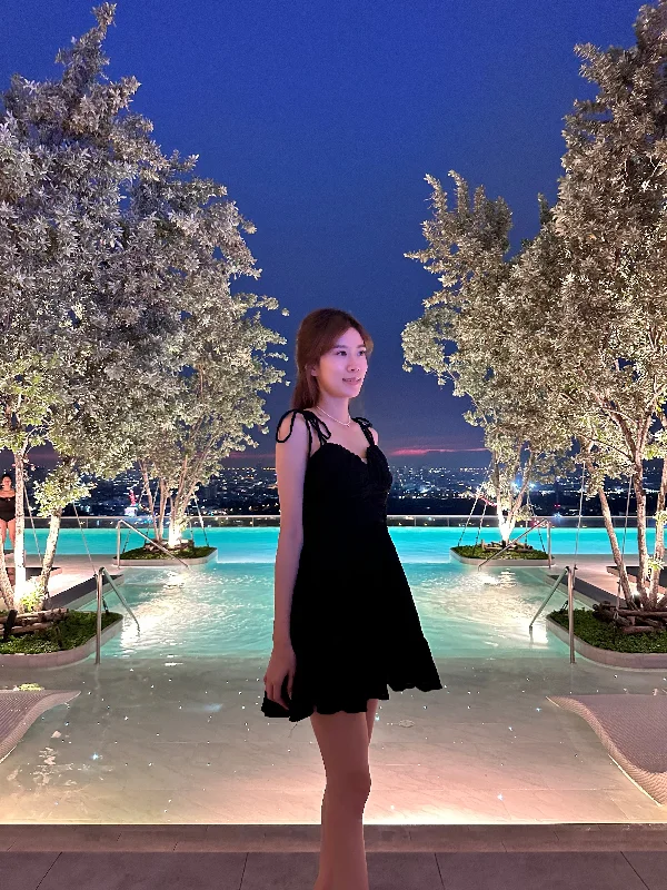 Mini dresses with side slits for a sexy appealThai Sweet Mini Dress