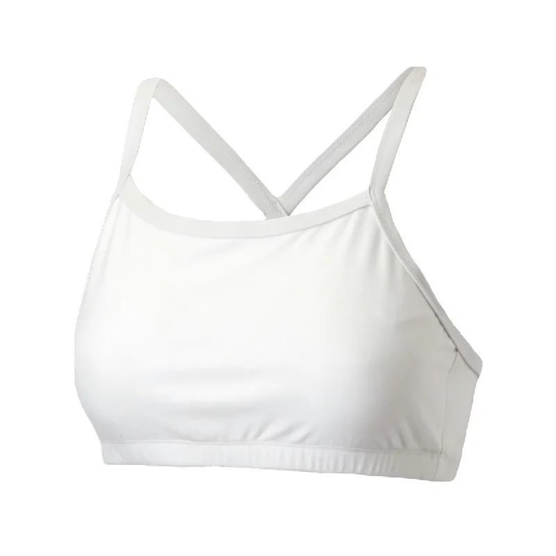 Women's High - Neck Swim Tops in Navy with Zipper for a Sleek and Sporty LookWomen's Swim Bra